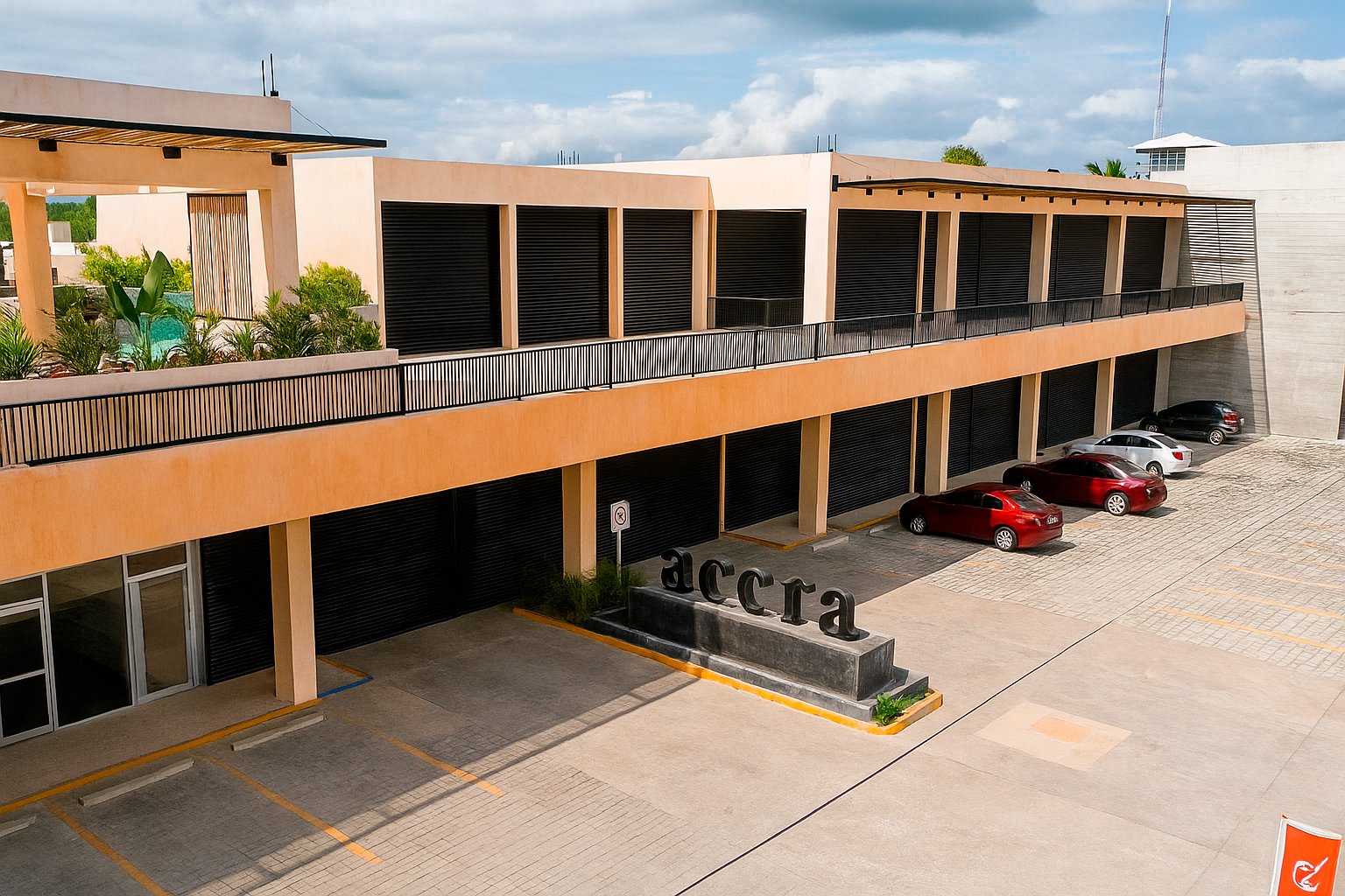 Fachada Accra Comercial